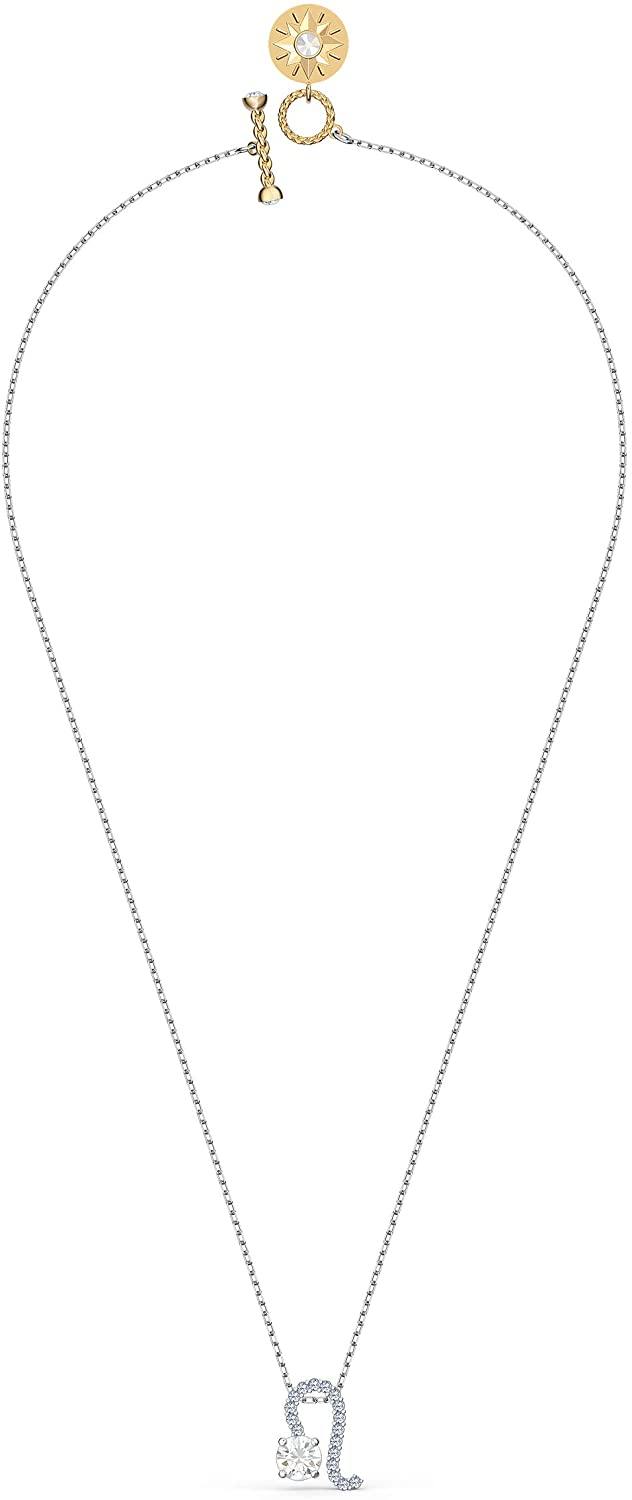 SWAROVSKI Women's All Zodiac Symbols Crystal Pendant, Mixed Metal Finish, Clear White Crystal Necklace Jewelry Collection - JOY2ESpree