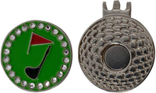 
                        
                          Cargar imagen en el visor de la galería, DA VINCI Magnetic Golf Hat Clip with 1 Inch Bling Metal Golf Ball Marker - JOY2ESpree
                        
                      
