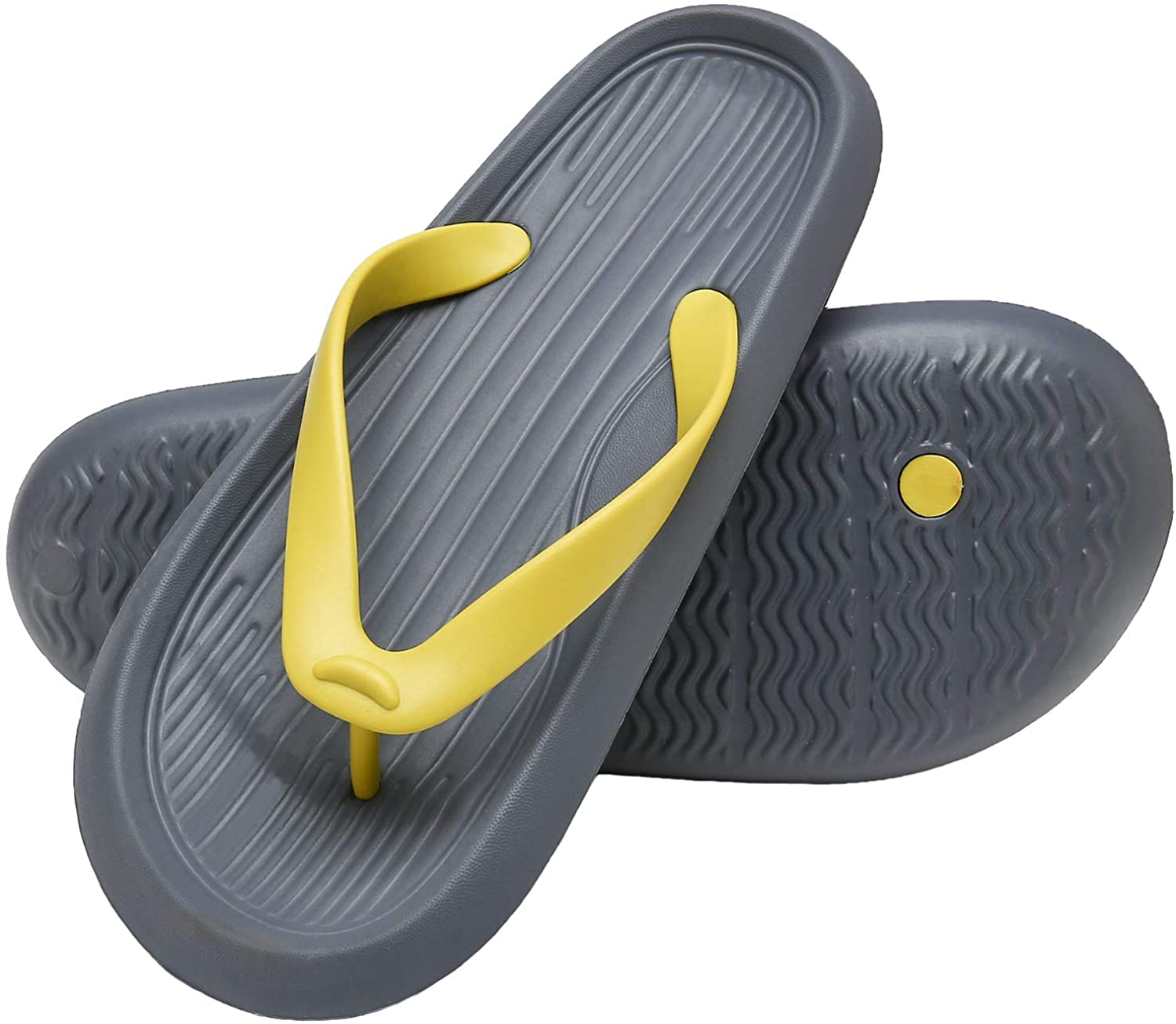 ChayChax Men’s Women’s Flip Flops Lightweight Thong Sandals Summer Beach Pool Shower Slippers