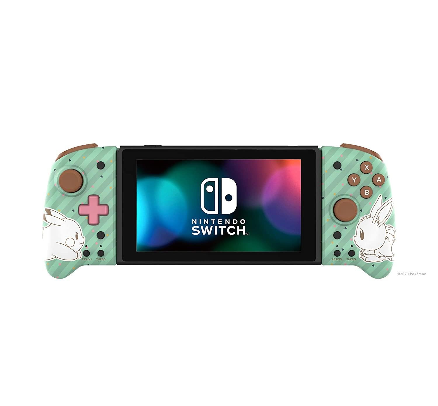 Hori Nintendo Switch Split Pad Pro (Black) Ergonomic Controller for Handheld Mode - Officially Licensed By Nintendo - Nintendo Switch - JOY2ESpree