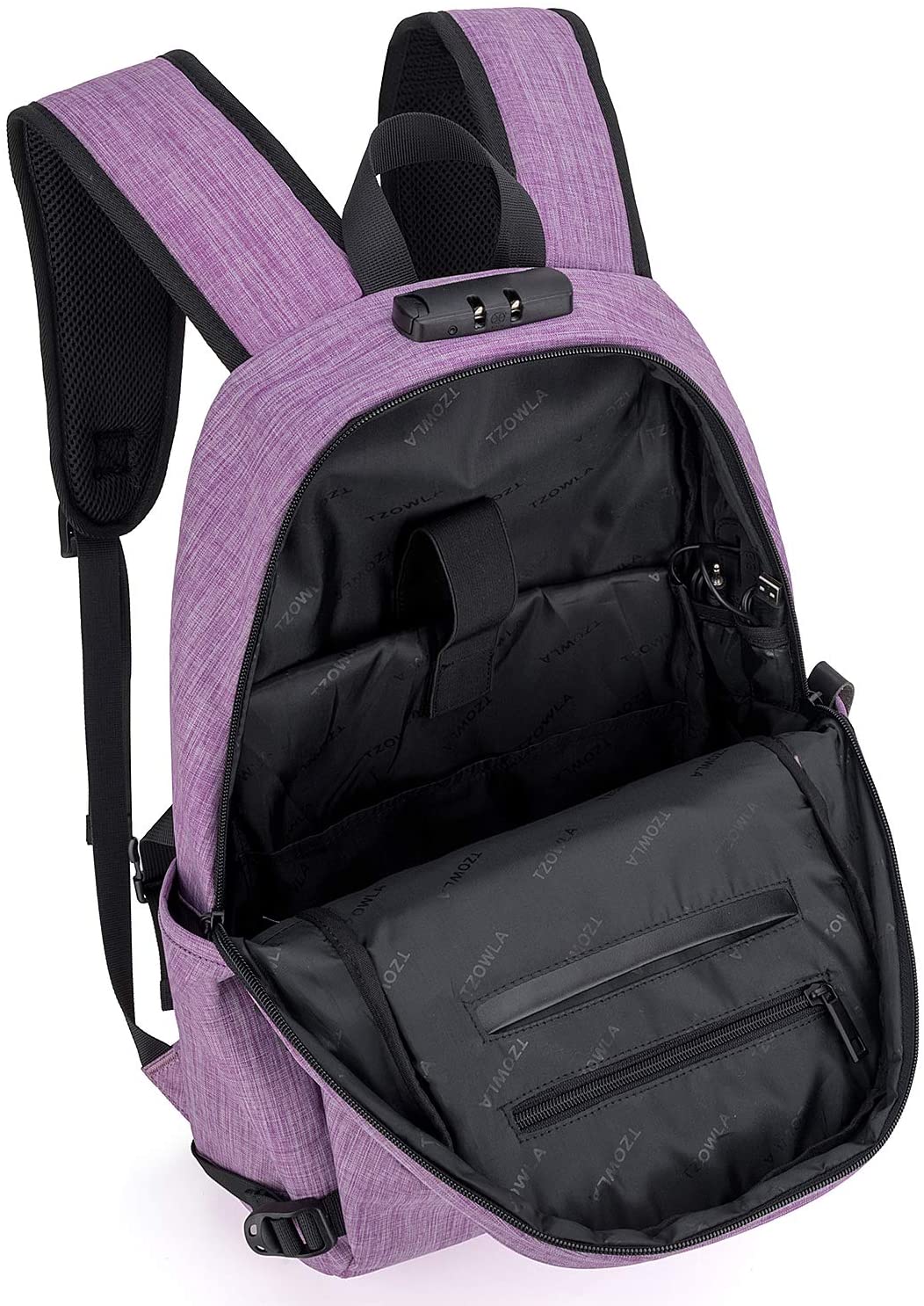 Travel Laptop Backpack Water Resistant Anti-Theft Bag with USB Charging Port