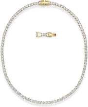 
                        
                          Load image into Gallery viewer, SWAROVSKI Women's Tennis Deluxe Jewelry Collection, Clear Crystals - JOY2ESpree
                        
                      