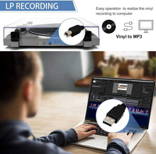 
                        
                          將圖片載入圖庫檢視器 LP&amp;No.1 Bluetooth Turntable HiFi System with Bookshelf Speakers - JOY2ESpree
                        
                      
