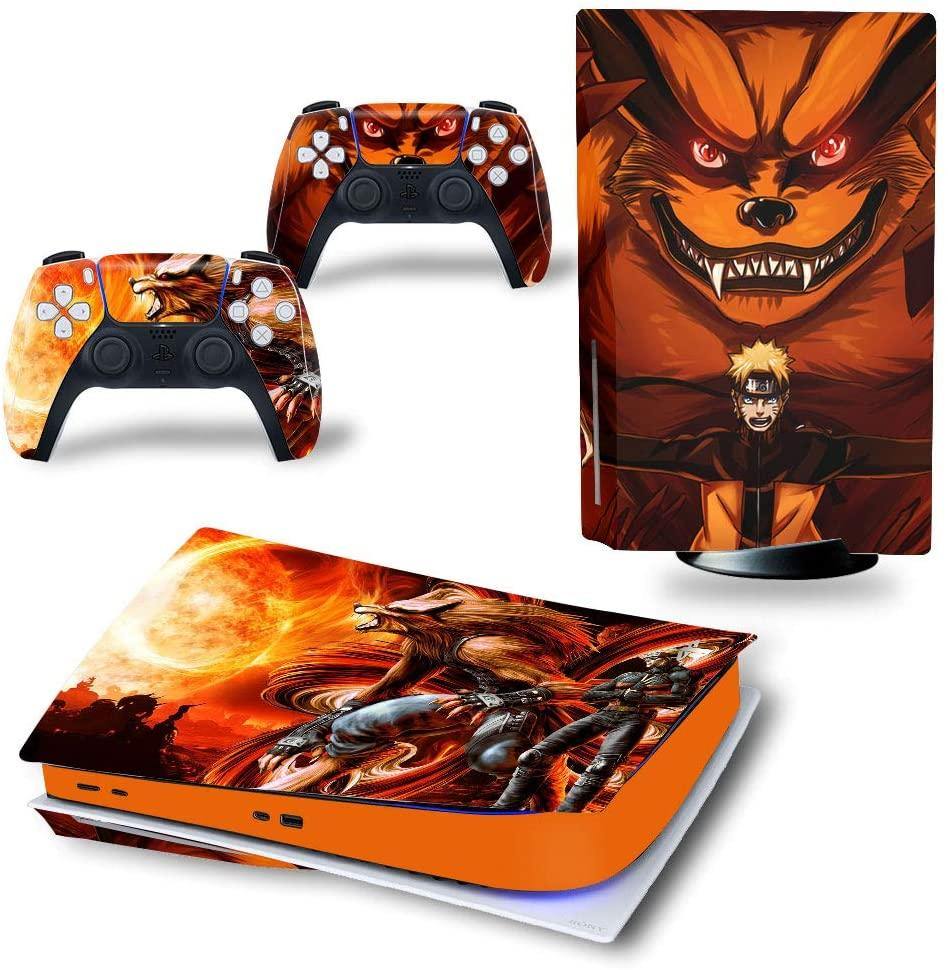 Mmoptop PS5 Skin Aven-GeRs for Playstation 5 Disc Version with Console and Dualsense Controller - Full Set - JOY2ESpree