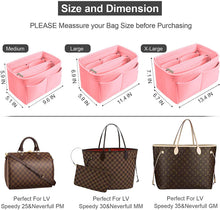 
                        
                          画像をギャラリービューアに読み込む, Purse Organizer Insert, Handbag &amp; Tote Organizer, Bag in Bag, Perfect for Speedy Neverfull and More
                        
                      
