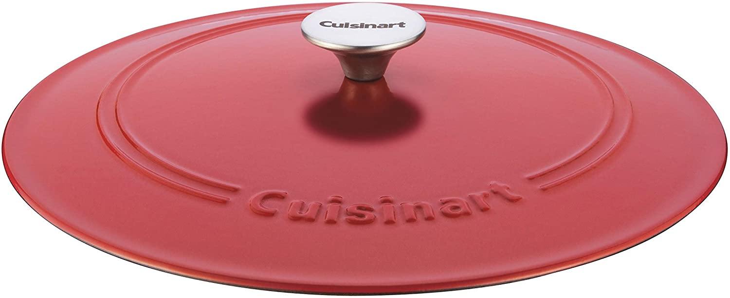 Cuisinart Cast Iron Casserole, Terracotta Orange, 7-Quart - JOY2ESpree