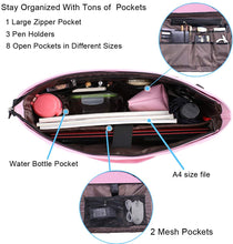 
                        
                          Load image into Gallery viewer, Laptop Tote Purse Large, Business Women Work Bag Teacher Tote Bag Many Pockets
                        
                      