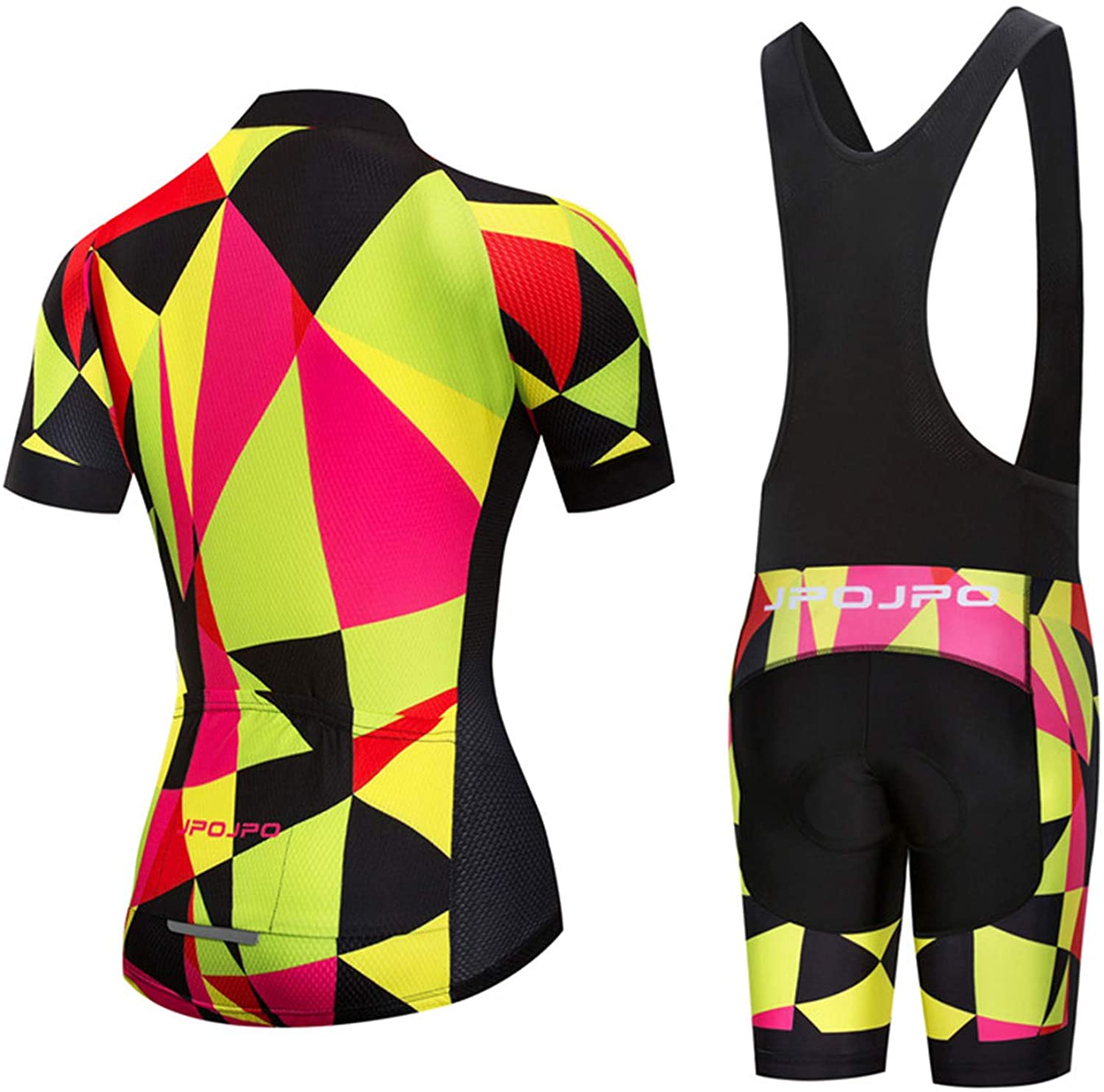 Women's Cycling Clothing Short Sleeve Bike Jersey Sets Bib Shorts Summer Cycling Sets Reflective