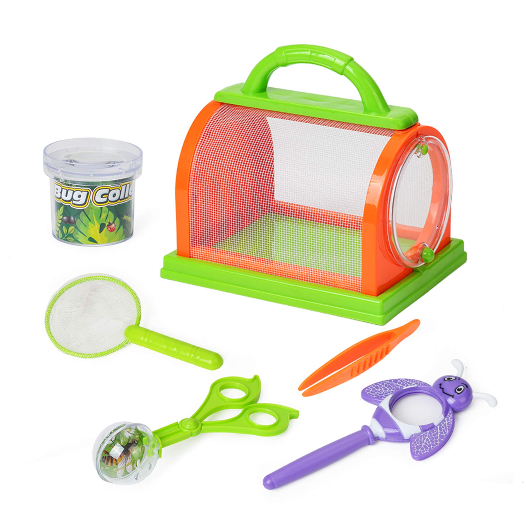 Kids Bug Catcher Kit for Outdoor Explorer Bug Collection, Magnifying Glass - JOY2ESpree