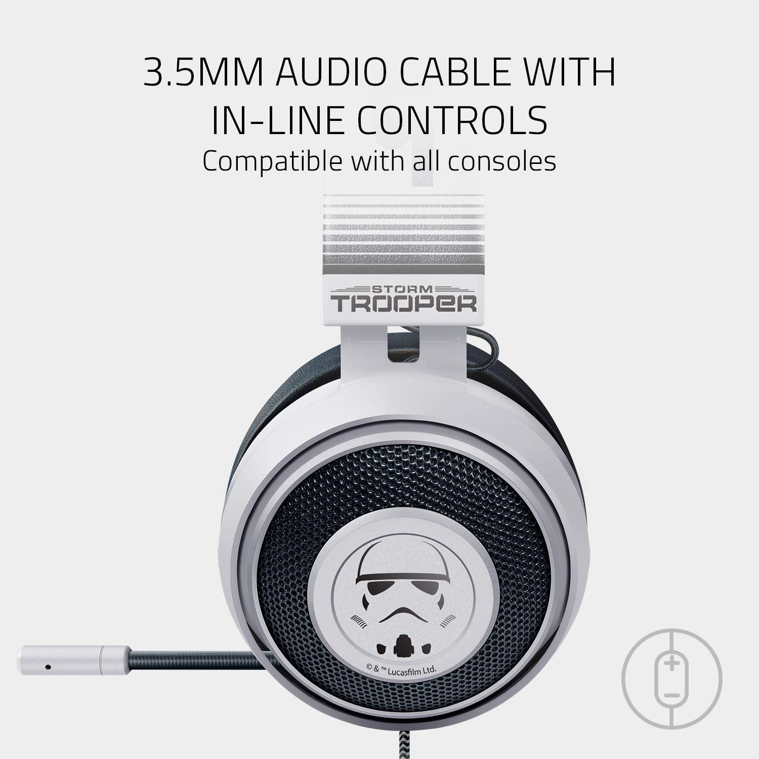 Razer Kraken Gaming Headset: Lightweight Aluminum Frame, Retractable Noise Isolating Microphone - JOY2ESpree