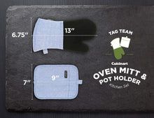 
                        
                          Muat gambar ke penampil Galeri, Cuisinart Chambray Neoprene Mini Oven Mitts, 2 Pack – Heat Resistant to 400 F . - JOY2ESpree
                        
                      
