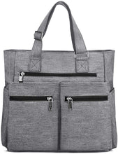 
                        
                          將圖片載入圖庫檢視器 Canvas Tote Bag Waterproof Nylon Multi Pocket Shoulder Bags Laptop Work Bag Teacher Purse and Handbags for Women &amp; Men
                        
                      