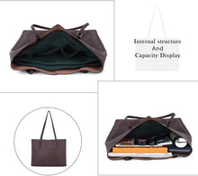 
                        
                          Cargar imagen en el visor de la galería, K.EYRE Women's Soft Faux Leather Tote Bag Purse Handbags Wallet Tote Shoulder Bag Purse Large Capacity
                        
                      