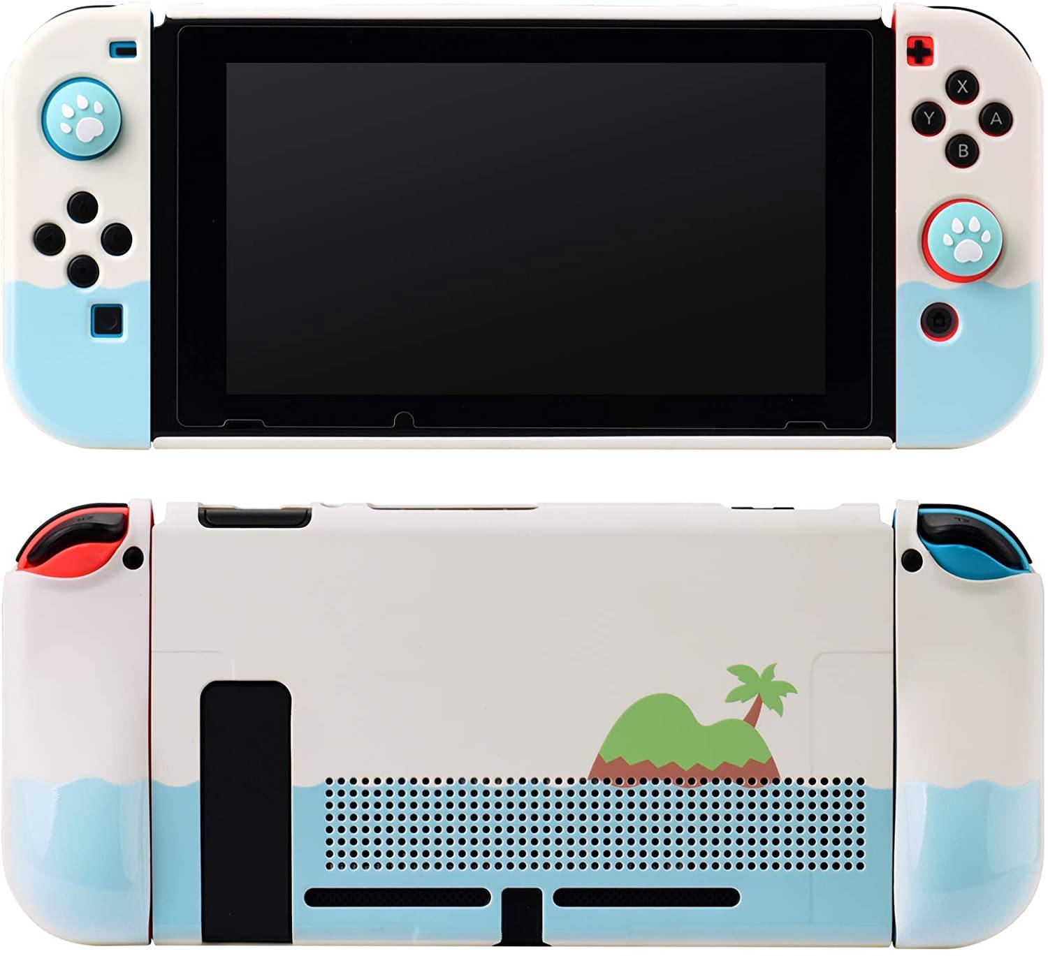 UYIYE Case for Switch - Protective Hard Case for Switch- Dockable TPU Shell Cover for Handheld Video Game Controller - Case Cover for Switch - JOY2ESpree