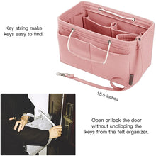 
                        
                          Cargar imagen en el visor de la galería, Purse Organizer, Multi-Pocket Felt Handbag Organizer, Purse Organizer Insert with Handles, Medium, Large, X-Large
                        
                      