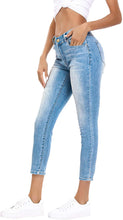 
                        
                          गैलरी व्यूवर में इमेज लोड करें, Resfeber Women's Ripped Boyfriend Jeans Cute Distressed Jeans Stretch Skinny Jeans with Hole
                        
                      