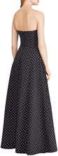 
                        
                          Load image into Gallery viewer, LAUREN RALPH LAUREN Womens Taranne Polka-Dot Faille Evening Dress
                        
                      