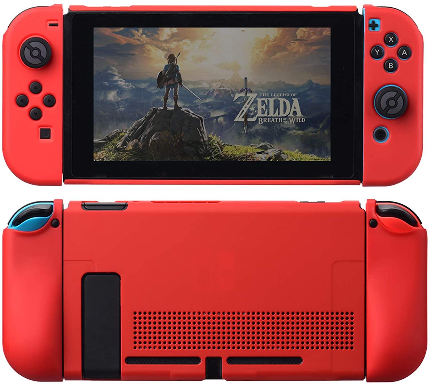 UYIYE Case for Switch - Protective Hard Case for Switch- Dockable TPU Shell Cover for Handheld Video Game Controller - Case Cover for Switch - JOY2ESpree