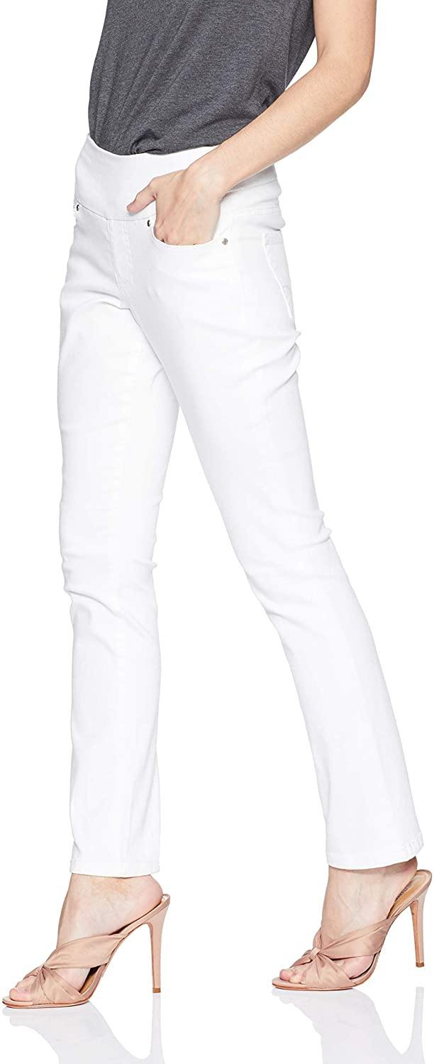 Jag Jeans Women's Petite Peri Straight Pull on Jean