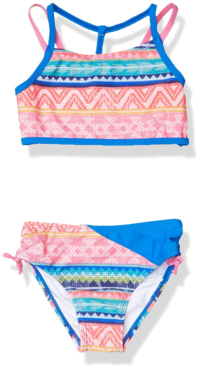 Tommy Bahama Girls' Two-Piece Bikini Swimsuit Bathing Suit