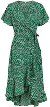 
                        
                          Load image into Gallery viewer, Miessial Women's Summer Chiffon V Neck Ruffle Maxi Dress Polka Dot Long Beach Wrap Dress
                        
                      