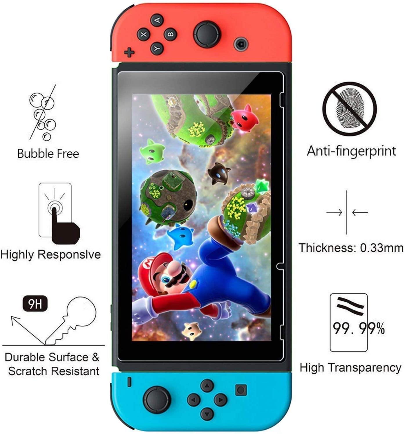 HEYSTOP Switch Case for Nintendo Switch Case Dockable with Screen Protector - JOY2ESpree
