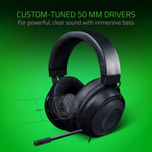 
                        
                          將圖片載入圖庫檢視器 Razer Kraken Gaming Headset: Lightweight Aluminum Frame, Retractable Noise Isolating Microphone - JOY2ESpree
                        
                      