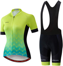 
                        
                          Muat gambar ke penampil Galeri, Women's Cycling Clothing Short Sleeve Bike Jersey Sets Bib Shorts Summer Cycling Sets Reflective
                        
                      