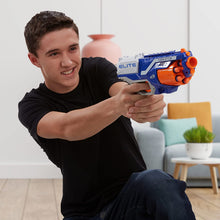 
                        
                          Muat gambar ke penampil Galeri, Nerf Disruptor Elite Blaster -- 6-Dart Rotating Drum, Slam Fire, Includes 6 Official Nerf Elite Darts -- For Kids, Teens, Adults
                        
                      