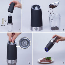 
                        
                          Cargar imagen en el visor de la galería, Electric Gravity Pepper Grinder or Salt Mill with Adjustable Coarseness . - JOY2ESpree
                        
                      