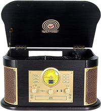 
                        
                          將圖片載入圖庫檢視器 Cassette Record Player,Phonographs DLITIME 3-Speed Vinyl Turntable Built-in Bluetooth 2x9W Speakers - JOY2ESpree
                        
                      