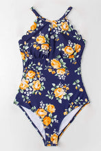 
                        
                          गैलरी व्यूवर में इमेज लोड करें, CUPSHE Women's One Piece Swimsuit Floral Print High Neck Scallop Bathing Suit
                        
                      