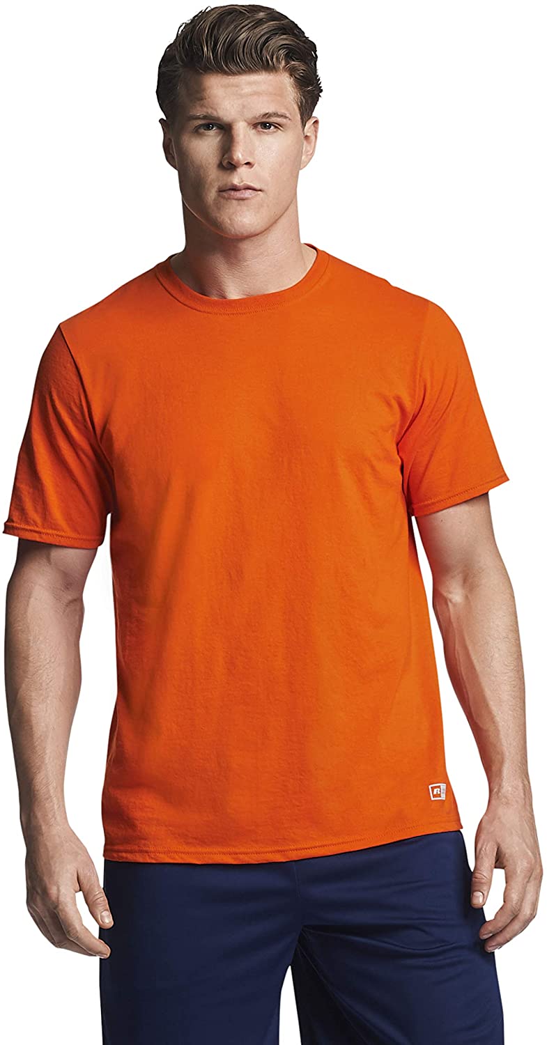 Russell Athletic Men's Cotton Performance Short Sleeve T-Shirt