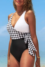 
                        
                          画像をギャラリービューアに読み込む, CUPSHE Women's One Piece Swimsuit Knotted Color Block Bathing Suit
                        
                      