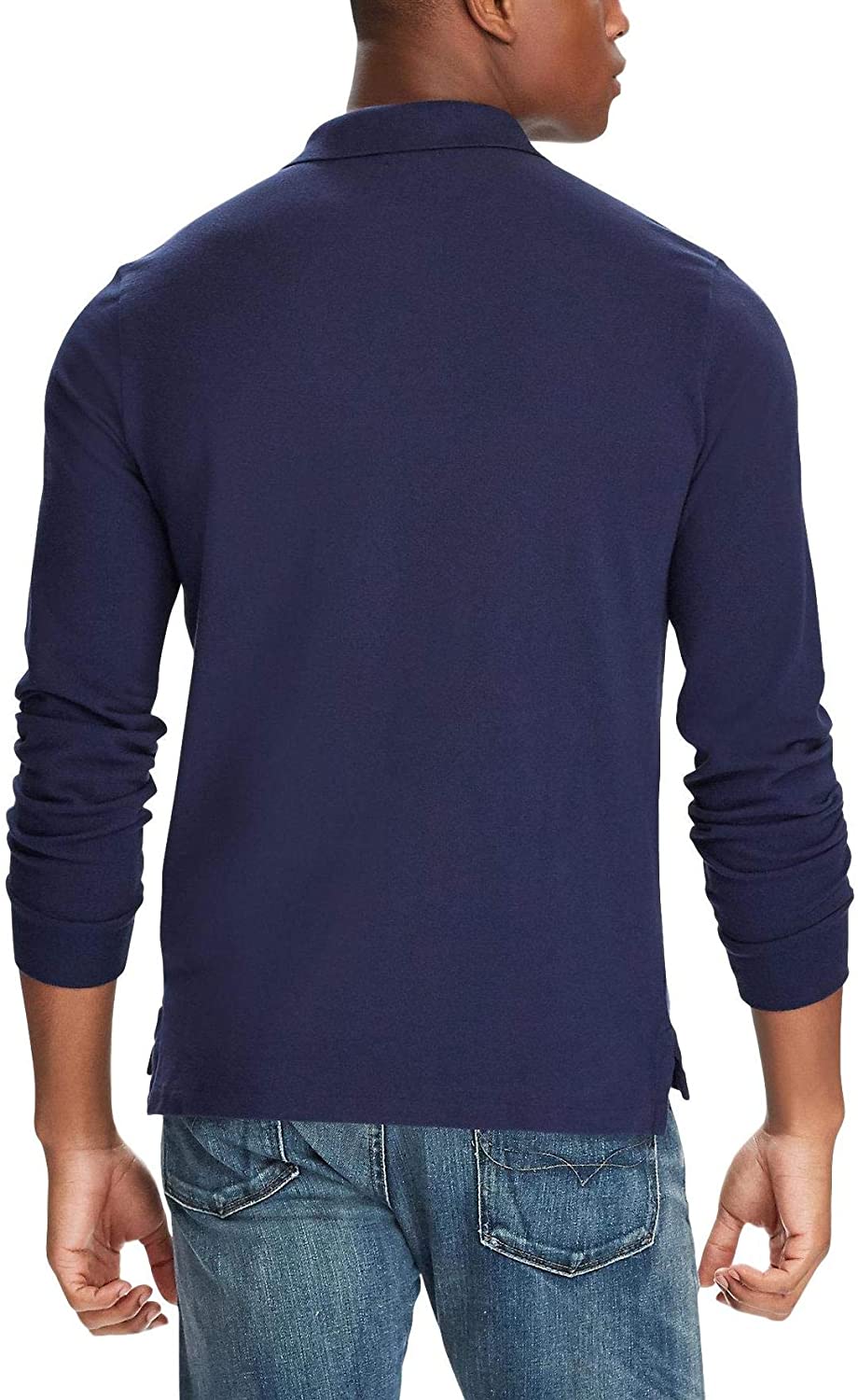 POLO RALPH LAUREN Men's Long Sleeve Mesh Polo Shirt