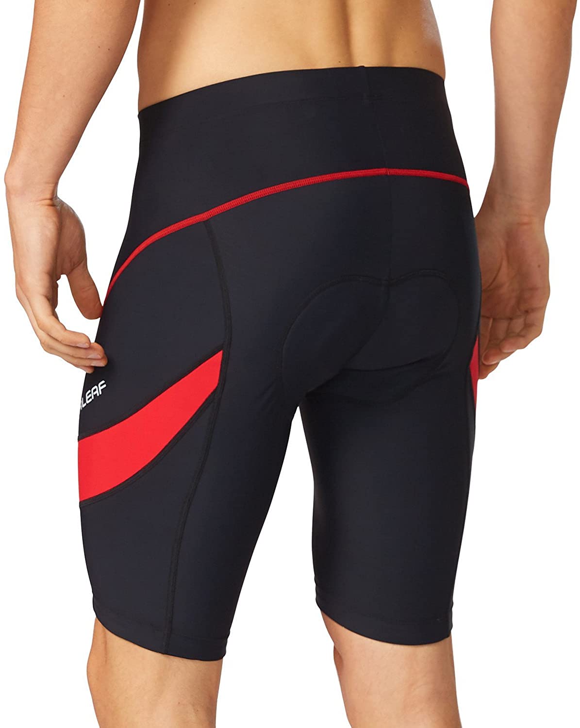 BALEAF Men's Bike Shorts Padded Cycling Bicycle Road Bike Tights Biker Pockets UPF 50+