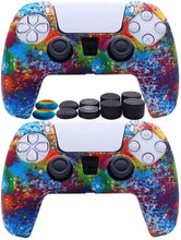 
                        
                          Load image into Gallery viewer, 2pcs PS5 Controller Skin Silicone Soft Case - JOY2ESpree
                        
                      