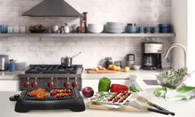 
                        
                          Cargar imagen en el visor de la galería, Elite Gourmet Smokeless Indoor Electric BBQ Grill with Glass Lid Dishwasher Safe - JOY2ESpree
                        
                      