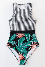 
                        
                          將圖片載入圖庫檢視器 CUPSHE Women's Striped Leafy One Piece Swimsuit
                        
                      