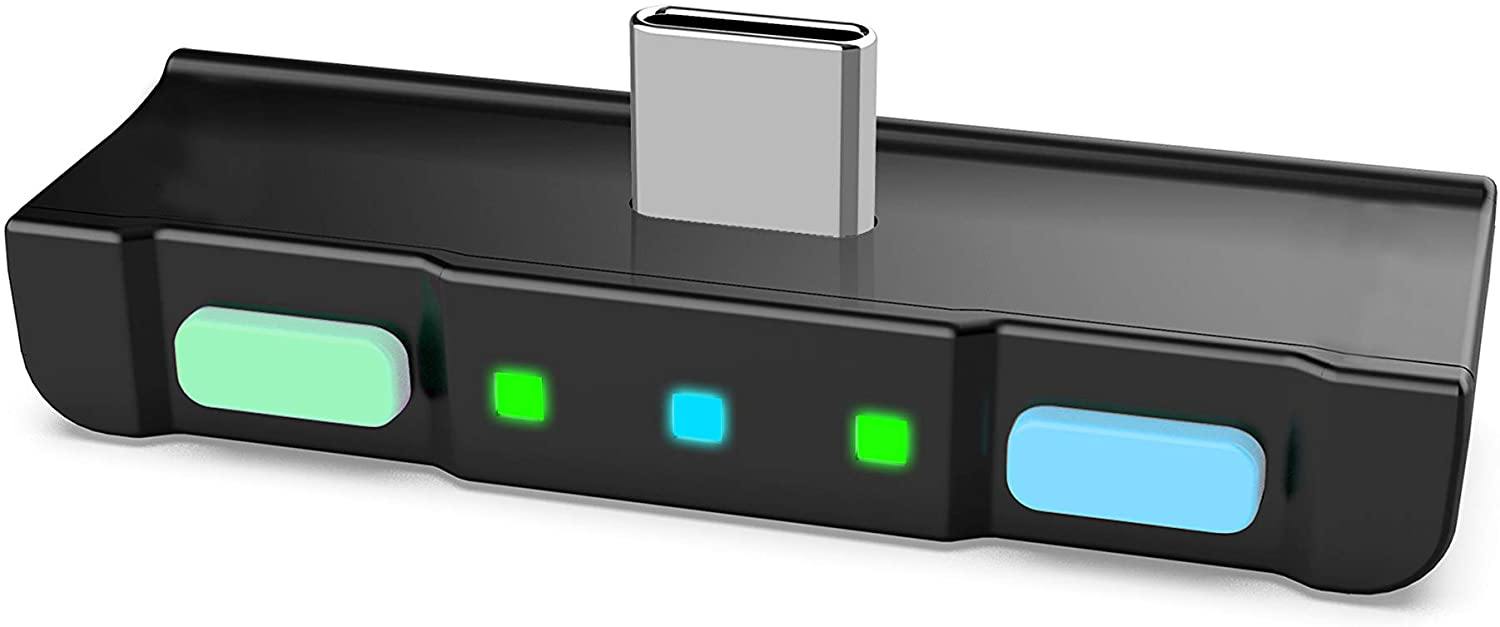 HomeSpot Bluetooth 5.0 Audio Transmitter Adapter with USB C Connector Built-in Digital Mic - JOY2ESpree