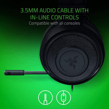 
                        
                          將圖片載入圖庫檢視器 Razer Kraken Gaming Headset: Lightweight Aluminum Frame, Retractable Noise Isolating Microphone - JOY2ESpree
                        
                      