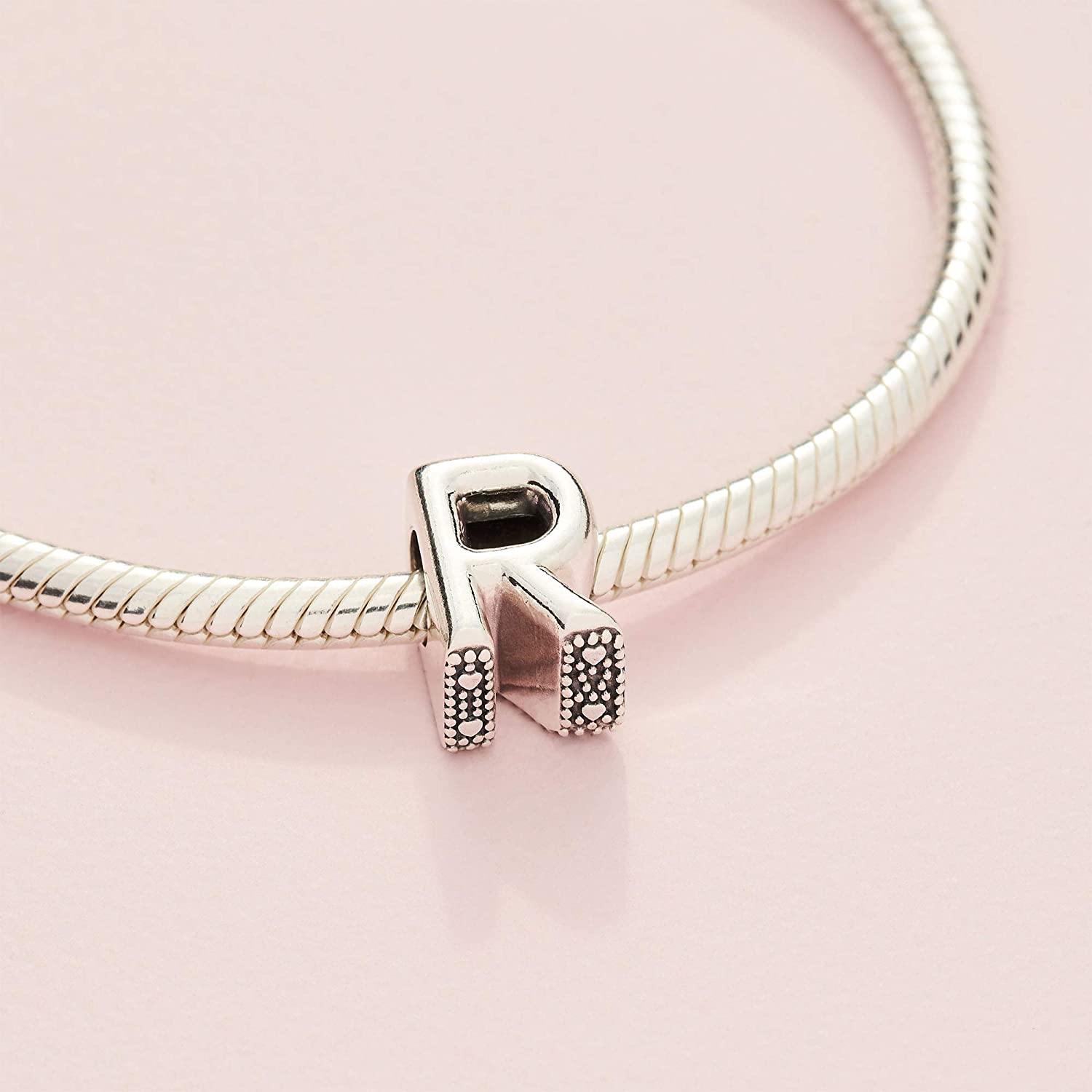 PANDORA Letter 925 Sterling Silver Charm - JOY2ESpree