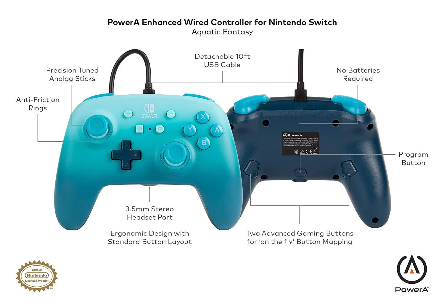 PowerA Enhanced Wired Controller for Nintendo Switch - JOY2ESpree