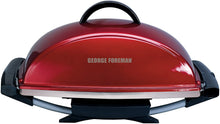 
                        
                          गैलरी व्यूवर में इमेज लोड करें, George Foreman 12-Serving Indoor/Outdoor Rectangular Electric Grill, Red, GFO201R - JOY2ESpree
                        
                      