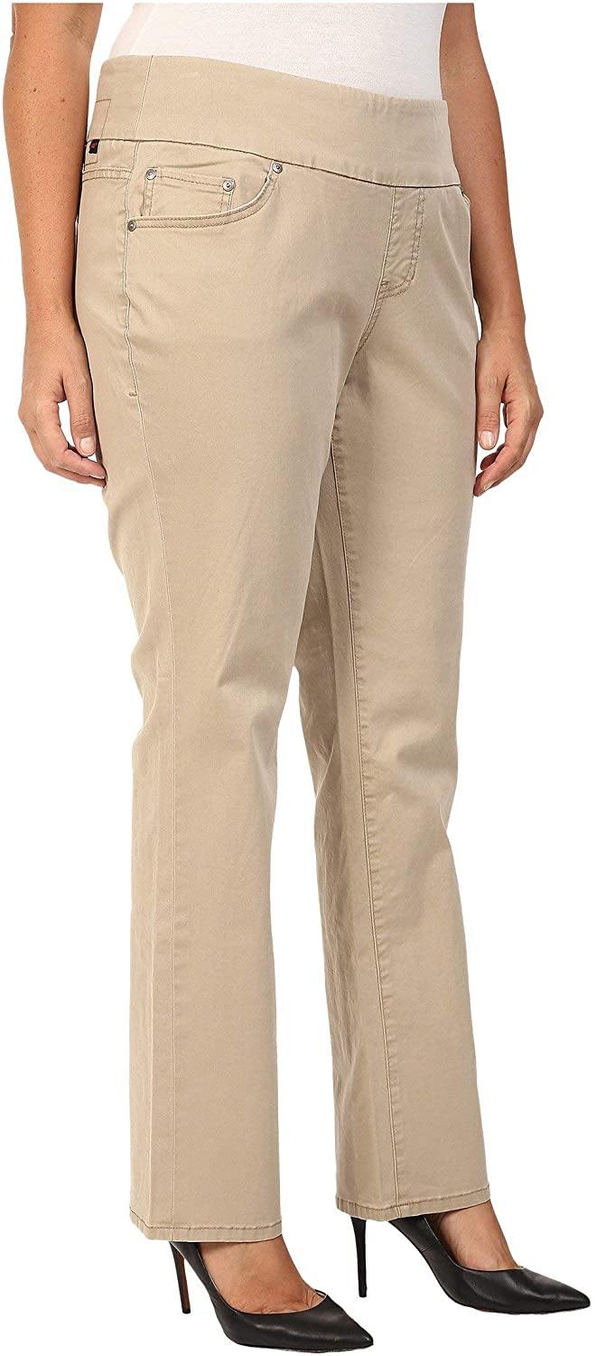 Jag Jeans Women's Plus-Size Peri Pull on Straight Leg Pant