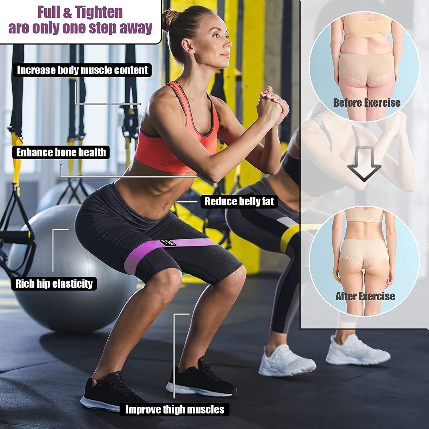 Hurdilen Resistance Bands Loop Exercise Bands - JOY2ESpree