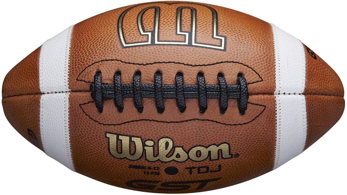 Wilson GST Leather Game Football - JOY2ESpree