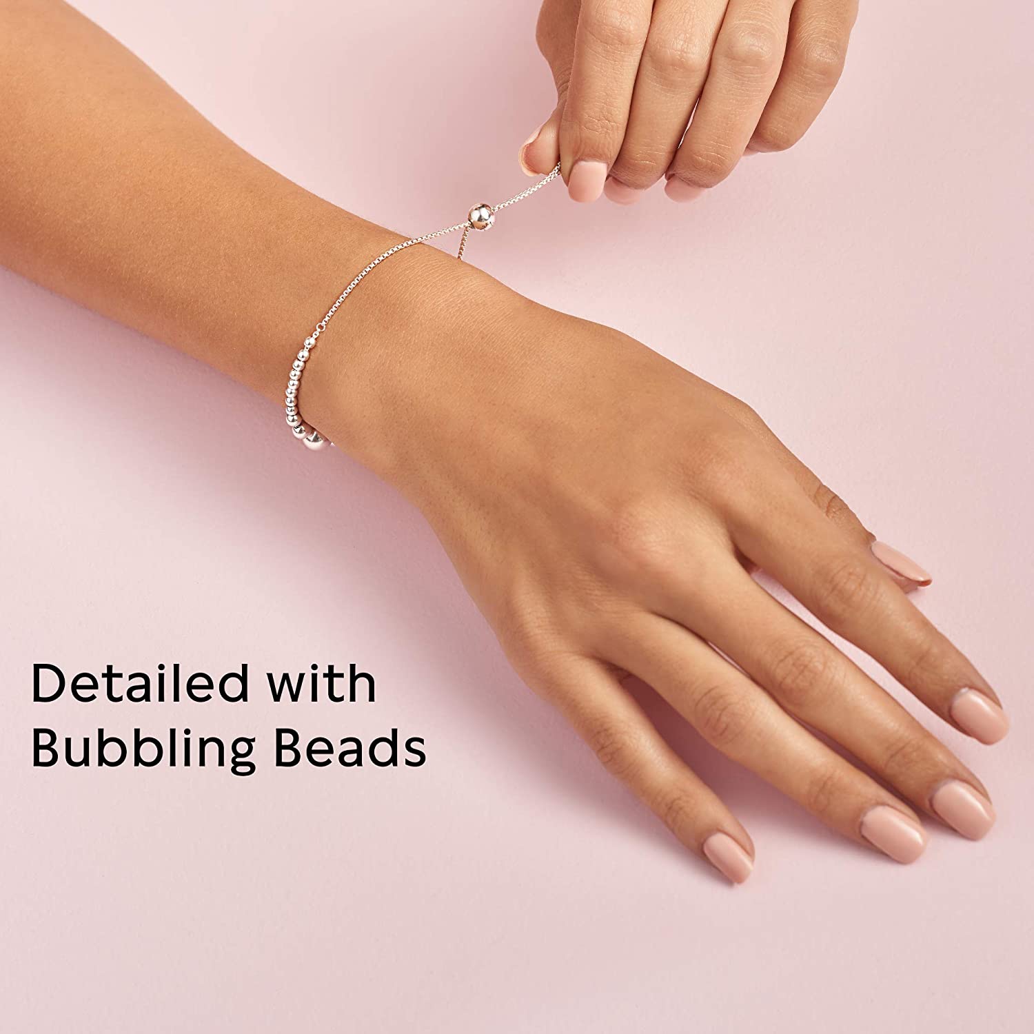 Pandora Jewelry String of Beads Sliding Bracelet Sterling Silver Bracelet - JOY2ESpree