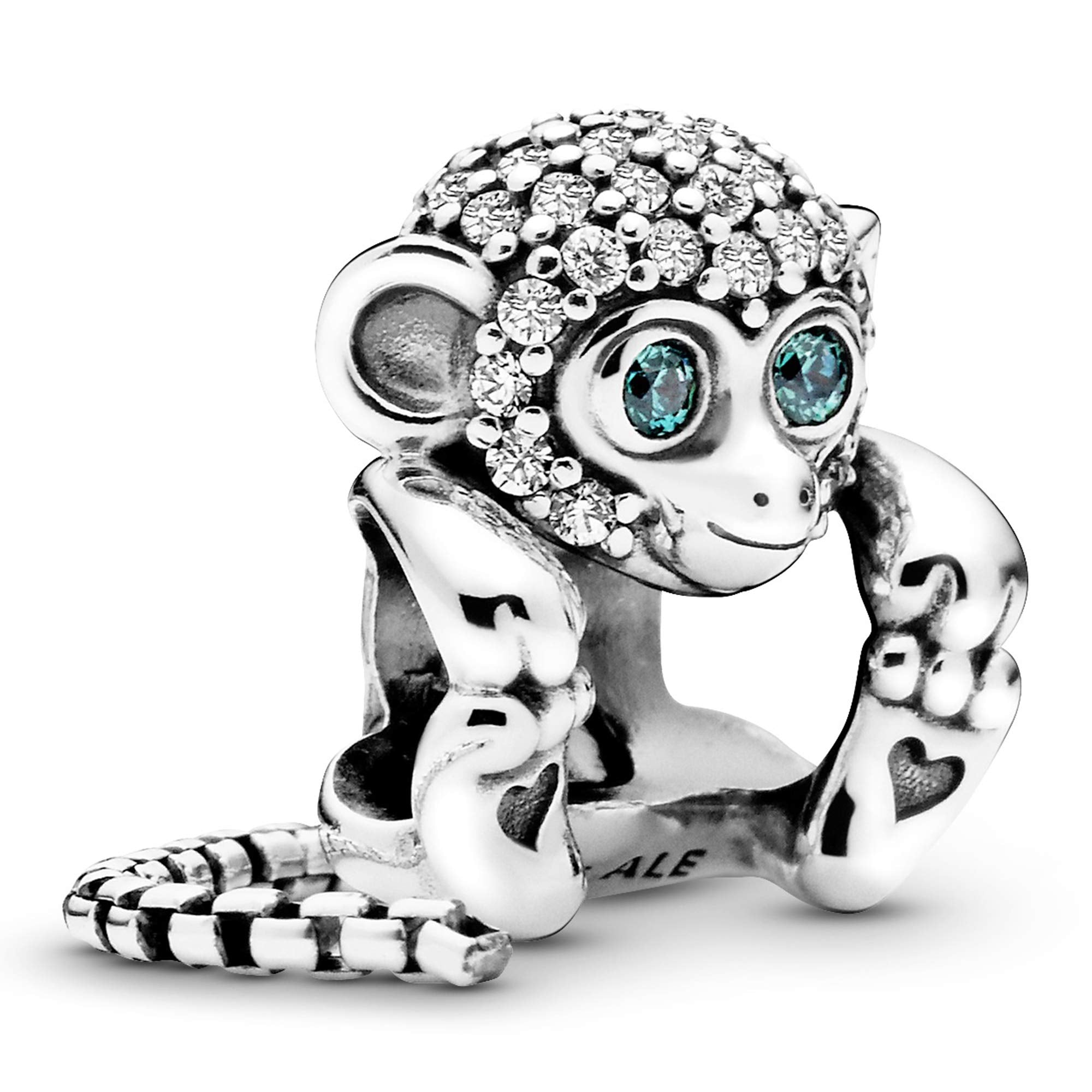 Pandora Jewelry Pave Monkey Cubic Zirconia Charm in Sterling Silver - JOY2ESpree