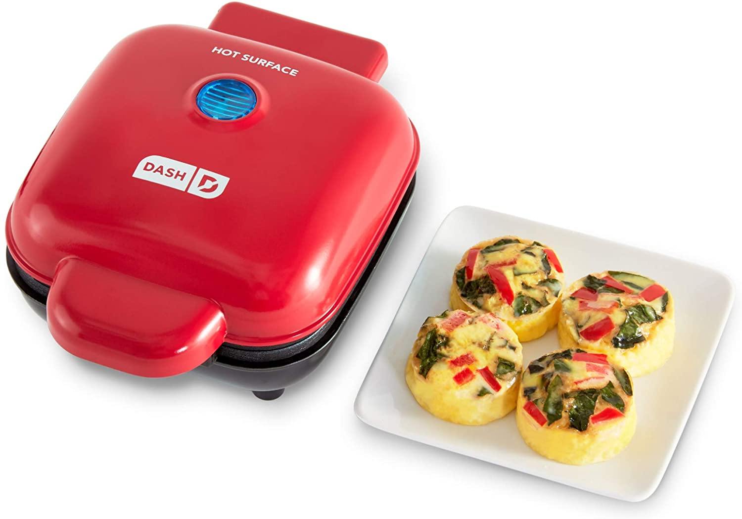Dash DBBM450GBAQ08 Deluxe Sous Vide Style Egg Bite Maker with Silicone Molds for Breakfast Sandwiches